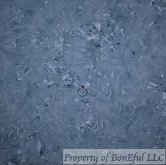 BonEFul Cotton Quilt Aqua Teal Blue Water Wave Pool Texture Blender Batik SCRAP