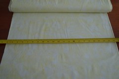By 1/2 Yd, Light-Yellow & Cream Batik, Indonesia, Hoffman/1895 Pineapple, B492