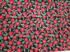 Lot of 7 VTG Brand Name Quilting Fabric Cotton Apples Leaves 1 LB 13 OZ
