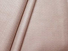 Upholstery Fabric – Resists Soil Stains Yarn Dyed Basketweave Solid – Blush Pink