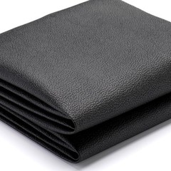 Stylish Black Marine Faux Leather Fabric – 54″x12″ for Upholstery & Accessories