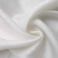 Mulberry Silk Linen 54‘’ Wide By Yards Natural White Silk Flax Fabric Slubbed