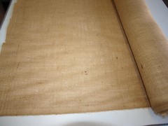 Burlap jute fabric 5 yards roll 40 inches wide quality material