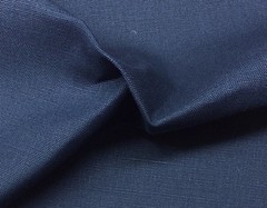 BALLARD DESIGNS SUZANNE KASLER LINEN INDIGO BLUE 13OZ FABRIC BY THE YARD 56″W