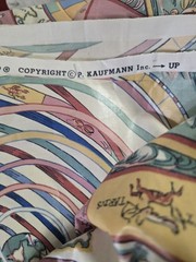 Celestial-themed Textile From The P/Kaufmann World Collection 2 1/2 Yards