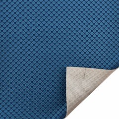 Spradling Boat Knit Back Vinyl 119022 | Cubix Blue 54 Inch (YD)