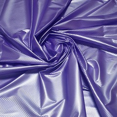 PU VINYL METALLIC CARBON FIBER LOOK PLEATHER FABRIC DANCE STAGE RAINCOAT WHITE