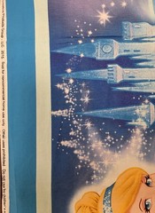 VTG 2015 Disney Springs Creative Cinderella Fabric Panel