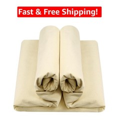 Natural Unbleached Cotton Muslin 63″ x 5 Yards – Perfect for Sewing Projects