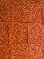 Orange Monochromatic Cotton Fat Quarter 18”x22” New