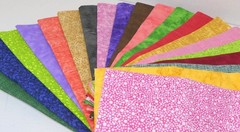 20 Fat Quarter Bundle, 5 Yards 100% Quilting Cotton Fabric, 18″ x 22″