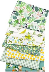 Fat Quarters Fabric Bundles, 8 Pcs 100% Cotton 19.69” x 19.69” (50 x 50cm)