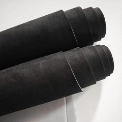 Suede Auto Headliner Fabric 120″ L × 60″ W with Foam Backing – Black Interior…