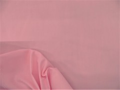 Cotton Polyester 62 inch Apparel Fabric Solid Pink RR46