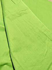 FABRIC REMNANT NOS LIGHT WEIGHT MEDIUM GREEN COTTON 61″ X 25″