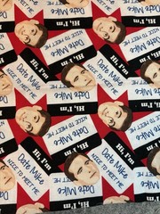 TV The office cotton quilt fabric fat quarters choice!