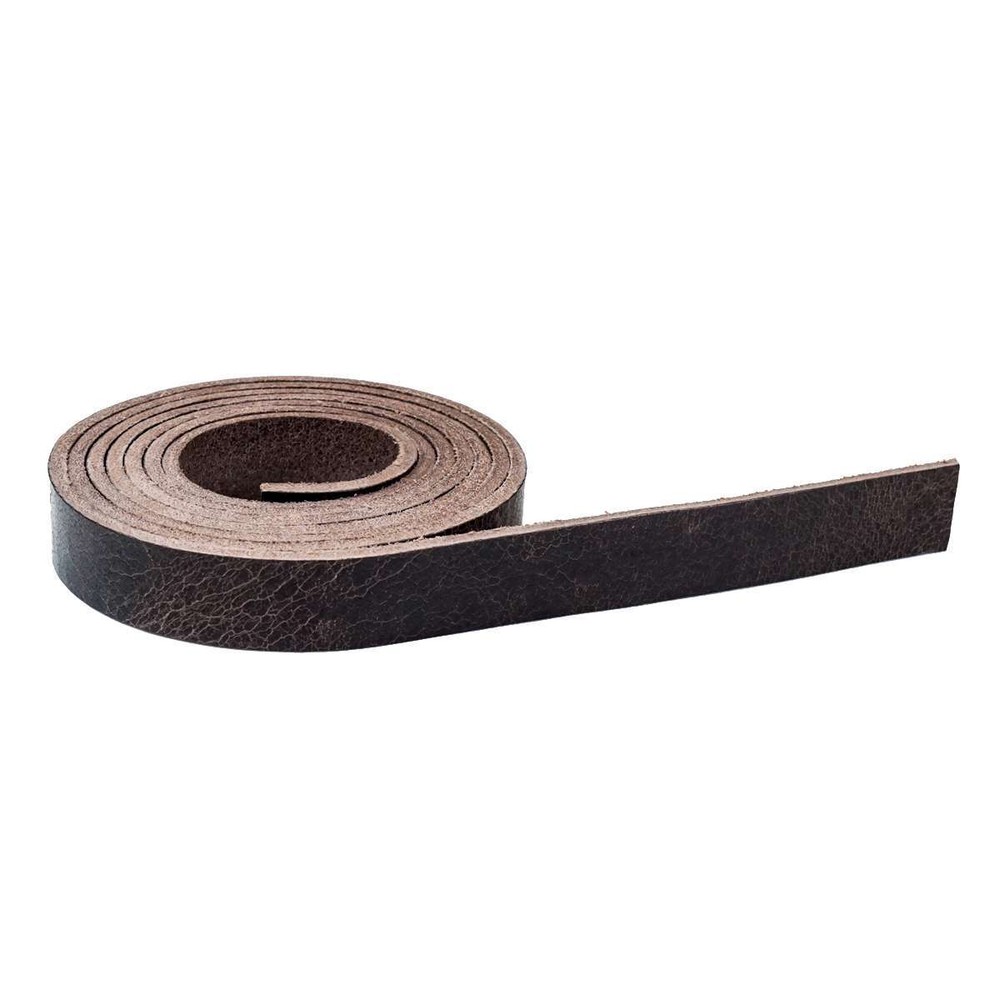 Brown Buffalo 8/10oz Belt Blanks Made by SLC 48″ to 55″ Long Strips