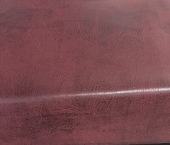 Burgundy Distressed upholstery Faux Leather Vinyl fabric yard 54″ wide