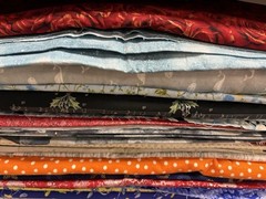 25 Yards Of New Flannel Christmas Winter Fabric FREE SHIPPING