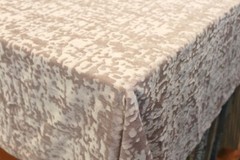 Abstract Crushed Velvet Fabric, 118 Inch. in Width, Ideal for Upholstery Etc.