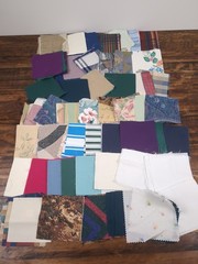 Quilting Squares 4.5×4.5″ Approximately 850 Pieces Multicolor
