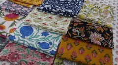 Cotton Wholesale Mix Lot of Recycled Old Vintage Cotton Remnants, Cotton Scraps