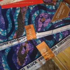 6 Yards 100% Cotton Chiganyoyo fabric Printed Chiganvy Ankara 5.5 Meters