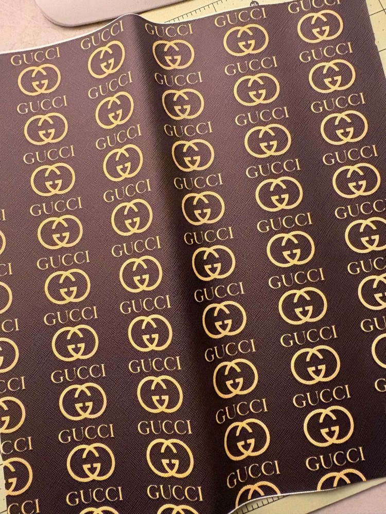 Luxury Faux Leather Fabric Sold By 12×14 Inch Sheets Multi Color