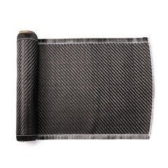 9.8ft x 7.87″ Carbon Fiber Roll 2×2 Twill Weave Carbon Fiber Fabric Sheets Black