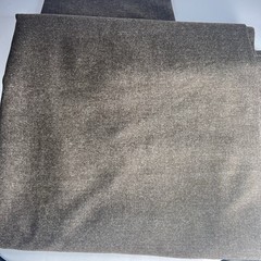 Brown Wool/wool Blend Fabric, Three Yards, Beautiful Texture, Vintage