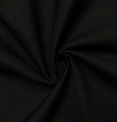 Black Cotton Fabric 60” Width Sold By The Yard