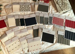 MARIA FLORA 89 pieces Fabric & Trim Samples from Italy