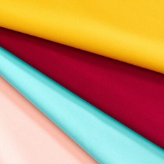 Interlock Lining Poly Stretch Fabric 70 Denier 60″ Wide Sold BTY Many Colors