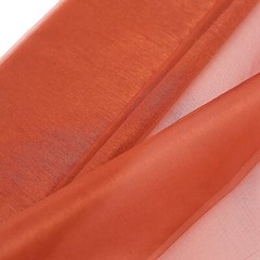 Terracotta CHIFFON FABRIC 54″ x 10 yards Bolt Crafts Sewing Put-up Wedding