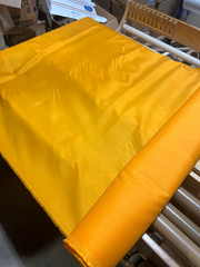 Golden Yellow 500D Nylon Fabric 60”W Brushed Medium Weight by the Yard USA