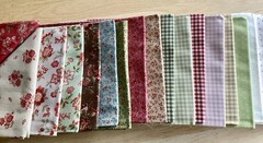 NEW/OOP “Quilter’s First Collection” 25 Piece Fat Quarter BUNDLE, Licien/Japan