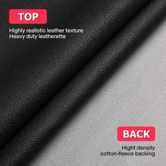 Vinyl Fabric, Marine Faux Leather Upholstery, for Upholstery Crafts, DIY Sewi…
