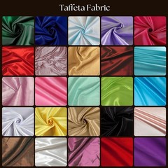 Taffeta Fabric by Yard – 60″ Wide Elegant Material for Gowns & Décor