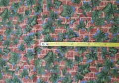 Lot of 7 VTG Brand Name Quilting Fabric Cotton Apples Leaves 1 LB 13 OZ