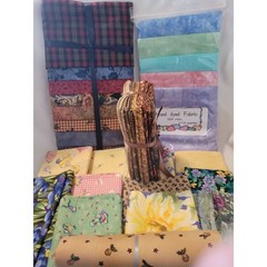 33 Cotton Fat Quarters Hand Dyed JoAnn Rainbow Fabrics B20