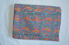 NO TARRIF CHARGES 100%✅ZK_223 Hand Block Print Fabric 100%Cotton 15 Yard