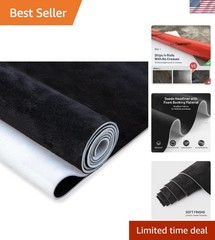 36″L x 60″W High-Quality Faux Suede Headliner Fabric for Cars, Tube Packaged