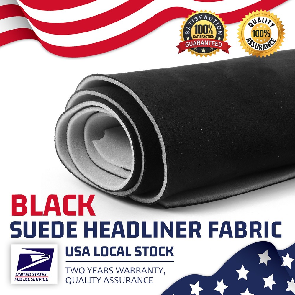 60″ wide MODIGT Headliner Fabric with Foam Backing for Car Ceiling Fabric Repair