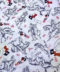 Vintage Texas By Springs Creative Products Group Cotton Fabric by the HALF YARD