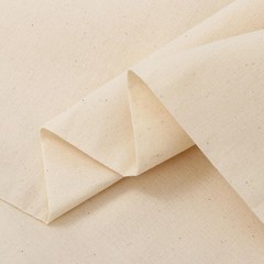 63In X 10.9 Yards 100% Cotton Muslin Fabric, Medium Weight Natural Unbleached Mu