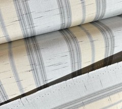 20 YDS SUNBRELLA SHADE OUTDOOR WATERPROOF FABRIC GREY/BEIGE CHIP FANCY 4777 47″