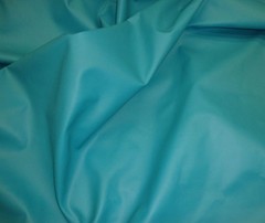 vinyl Turquoise Faux vinyl fabric per yard 55′ wide folded