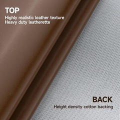 54″Wide Vinyl Faux Leather Fabric Auto Upholstery Boat Marine Pleather Fabric
