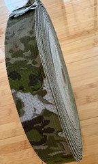 A-TACS FG Camo Webbing 1.5 Inch Two Side Mil Spec 50 Yard TEXCEL