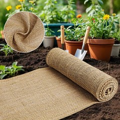 Burlap Fabric – Garden Burlap Fabric Roll Natural Jute Outdoor Fabric Burlap …